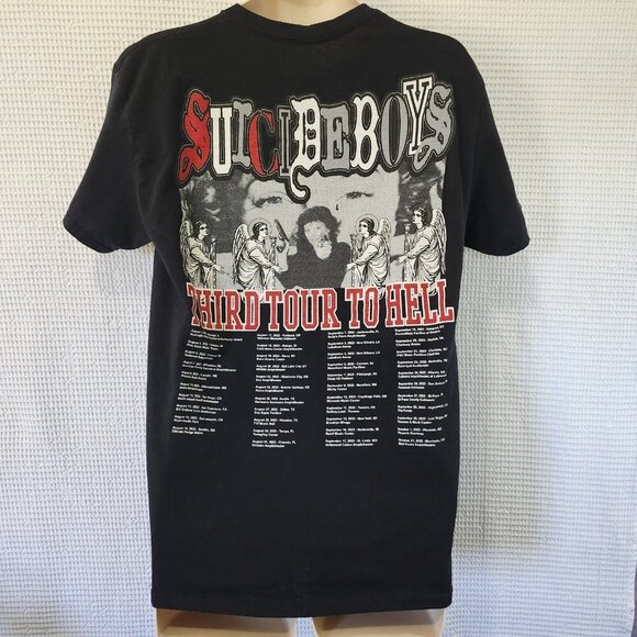 GreyDay Suicide Boys Third Tour To Hell TShirt Large Black/Red ☆☆RARE☆☆ - Picture 4 of 11